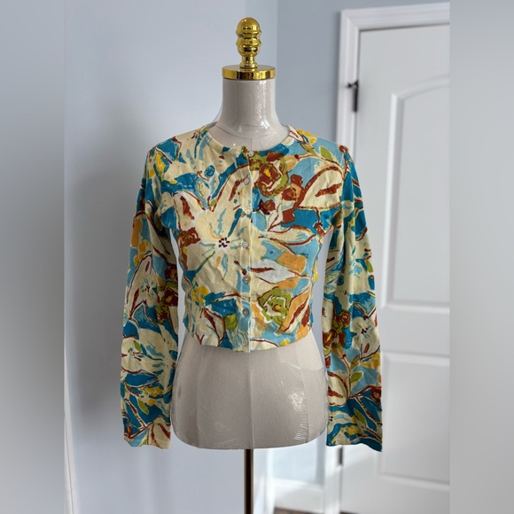 Zara ZW Collection embroidered pleated maxi dress butter yellow - Picture 12 of 16